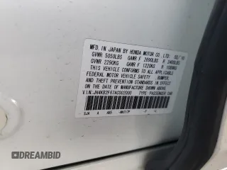 2010 Acura RL Technology z VIN JH4KB2F67AC002000, wystawiony jako Copart lot #48792525 z przebiegiem 27 952 mil mil oraz Szkoda całkowita • Salvage title. Historia ofert i sprzedaży dostępna na DreamBid. Obrazek 12.
