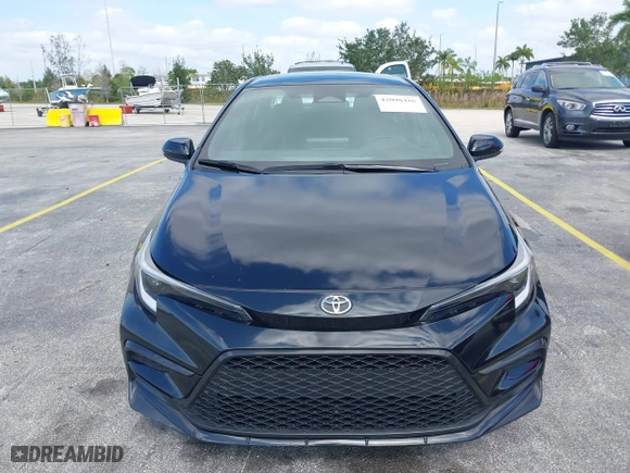 2024 Toyota Corolla SE with VIN 5YFS4MCE4RP182414, listed as a IAAI auction lot 42098426 with 5,799 mi miles. Bid and sale history available at carsss.com. Image 6.
