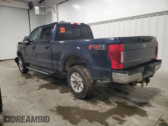 2022 Ford F-250 XL with VIN 1FT7W2BN7NEC97912, listed as a Copart auction lot 57784455 with 74,699 mi miles and Salvage title. Bid and sale history available at DreamBid. Image 2.