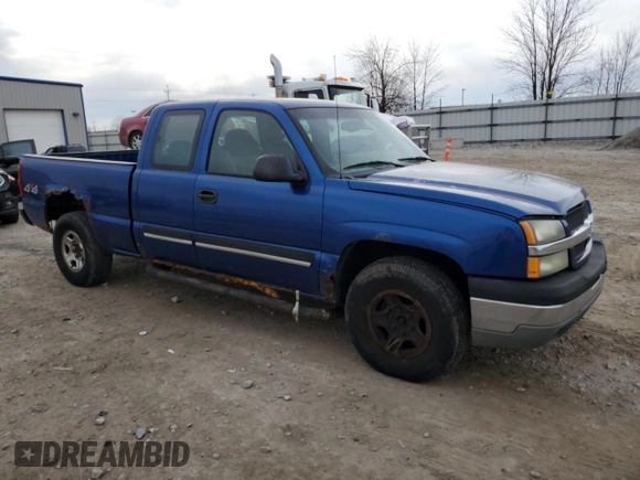 2004 Chevrolet Silverado 1500 with VIN 1GCEK19V94Z101995, listed as a Copart auction lot 49092355 with 138,140 mi miles and Clean Title. Bid and sale history available at DreamBid. Image 4.