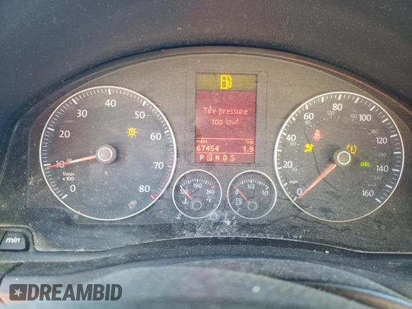 2007 Volkswagen Eos 2.0T with VIN WVWDA71F47V029749, listed as a Copart auction lot 42396885 with 67,454 mi miles and Salvage Title. Bid and sale history available at DreamBid. Image 9.
