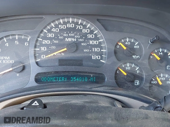 2003 Chevrolet Suburban LS with VIN 1GNEC16T13J311799, listed as a IAAI auction lot 42749805 with 354,818 mi miles and . Bid and sale history available at DreamBid. Image 7.