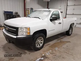 2008 Chevrolet Silverado 1500 Work Truck with VIN 1GCEK14C48Z215558, listed as a IAAI auction lot 41947700 with 147,591 mi miles. Bid and sale history available at carsss.com. Image 2.