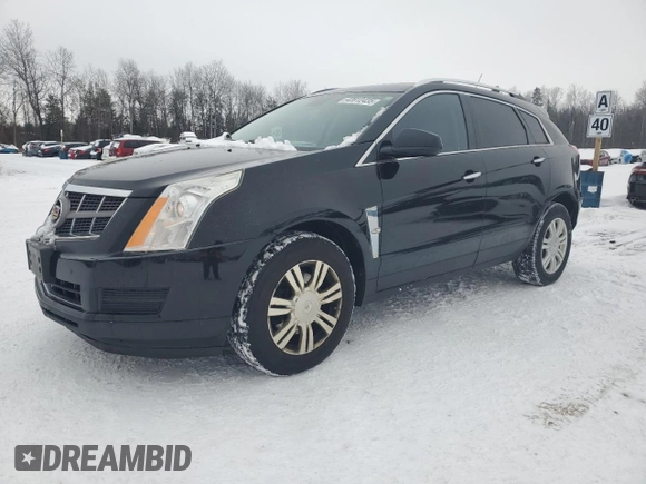 2010 Cadillac SRX Luxury Collection with VIN 3GYFNDEY8AS524325, listed as a Copart auction lot 42812435 with 153,736 mi miles and Clean Title. Bid and sale history available at carsss.com. Image 1.
