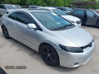 2006 Honda Civic Cpe EX with VIN 2HGFG11826H548720, listed as a IAAI auction lot 42017042 with 195,024 mi miles. Bid and sale history available at carsss.com. Image 1.