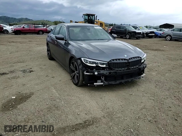 2021 BMW 3 Series 330e with VIN 3MW5P7J02M8B94208, listed as a Copart auction lot 48971455 with 22,228 mi miles and Salvage Title. Bid and sale history available at carsss.com. Image 11.