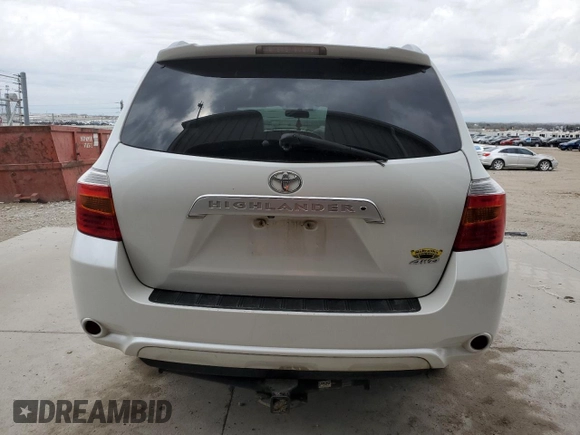 2010 Toyota Highlander Limited with VIN 5TDDK3EH1AS024432, listed as a Copart auction lot 53903575 with 177,763 mi miles and Salvage title. Bid and sale history available at DreamBid. Image 6.