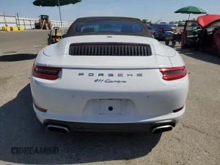 2018 Porsche 911 Carrera with VIN WP0CA2A90JS138078, listed as a Copart auction lot 57604435 with 32,841 mi miles and Salvage title. Bid and sale history available at DreamBid. Image 6.