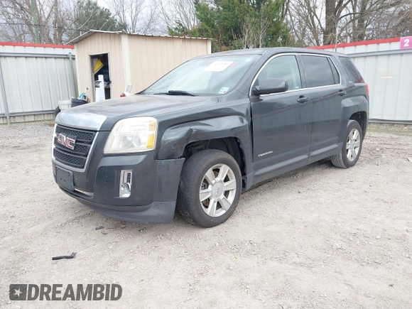 2013 GMC Terrain SLE with VIN 2GKALMEK7D6252326, listed as a IAAI auction lot 41442493 with 137,128 mi miles. Bid and sale history available at carsss.com. Image 2.