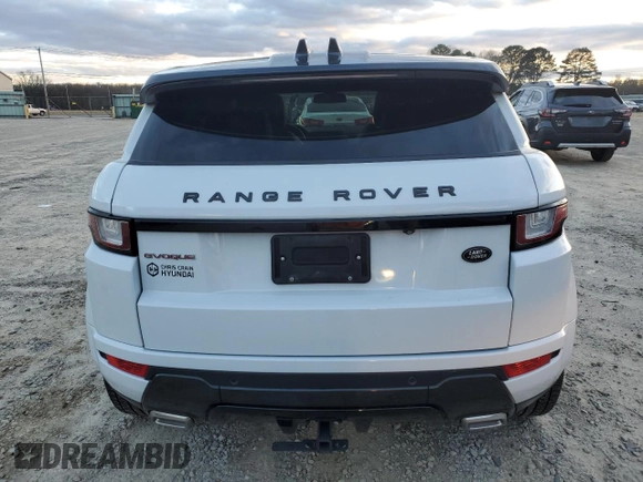 2018 Land Rover Range Rover Evoque SE Premium with VIN SALVC2RX4JH268800, listed as a Copart auction lot 87242024 with 91,708 mi miles and Salvage Title. Bid and sale history available at DreamBid. Image 6.