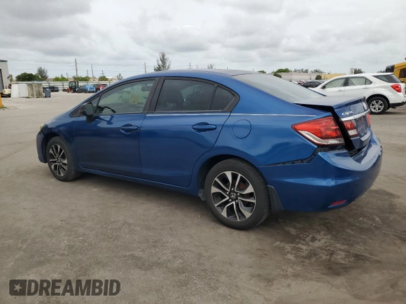 2013 Honda Civic LX z VIN 19XFB2F58DE073892, wystawiony jako Copart lot #59929815 z przebiegiem 166 562 mil mil oraz Szkoda całkowita • Salvage title. Historia ofert i sprzedaży dostępna na DreamBid. Obrazek 2.