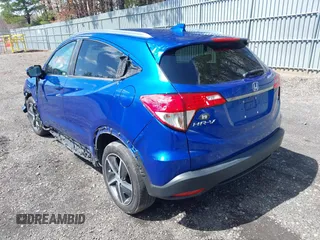 2022 Honda HR-V EX with VIN 3CZRU6H51NM734255, listed as a IAAI auction lot 41948056 with 45,585 mi miles. Bid and sale history available at carsss.com. Image 3.
