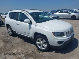 2016 Jeep Compass High Altitude Edition with VIN 1C4NJDEB7GD759123, listed as a IAAI auction lot 40114784 with 137,378 mi miles. Bid and sale history available at carsss.com. Image 1.