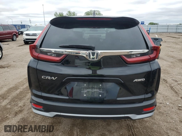 2020 Honda CR-V EX z VIN 2HKRW2H59LH648798, wystawiony jako Copart lot #57773295 z przebiegiem 25 206 mil mil oraz Szkoda całkowita • Salvage title. Historia ofert i sprzedaży dostępna na DreamBid. Obrazek 6.
