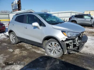 2019 Buick Encore Preferred with VIN KL4CJASB5KB767391, listed as a Copart auction lot 44818555 with 38,422 mi miles and Salvage Title. Bid and sale history available at DreamBid. Image 4.