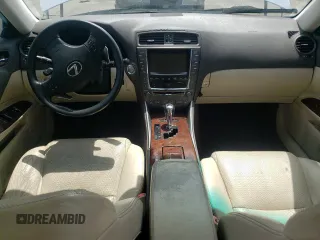 2010 Lexus IS 250 z VIN JTHBF5C24A5123479, wystawiony jako Copart lot #55631345 z przebiegiem Nie podano mil oraz Szkoda całkowita • Salvage title. Historia ofert i sprzedaży dostępna na DreamBid. Obrazek 8.