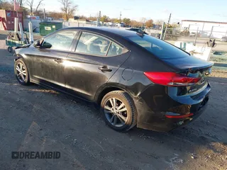 2018 Hyundai Elantra SEL with VIN 5NPD84LF8JH390464, listed as a IAAI auction lot 40891063 with 126,460 mi miles. Bid and sale history available at carsss.com. Image 3.