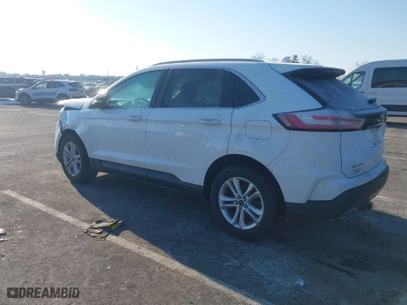 2019 Ford Edge SEL with VIN 2FMPK4J98KBC67476, listed as a IAAI auction lot 41385947 with NaN miles. Bid and sale history available at carsss.com. Image 3.