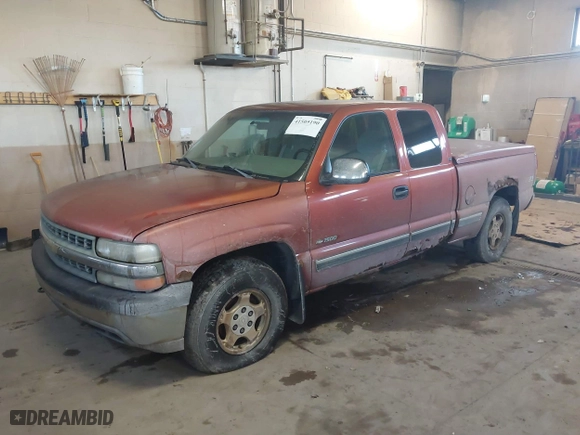 2001 Chevrolet Silverado 1500 LT with VIN 2GCEK19T411274200, listed as a IAAI auction lot 41505190 with 112,751 mi miles. Bid and sale history available at carsss.com. Image 2.