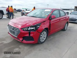 2020 Hyundai Accent SE with VIN 3KPC24A6XLE118473, listed as a IAAI auction lot 41905043 with 87,921 mi miles. Bid and sale history available at carsss.com. Image 2.