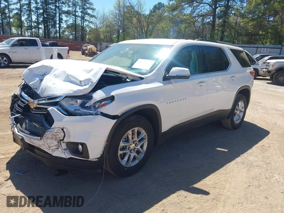 2019 Chevrolet Traverse LT with VIN 1GNERHKW4KJ141055, listed as a IAAI auction lot 41854639 with 44,675 mi miles and . Bid and sale history available at DreamBid. Image 18.