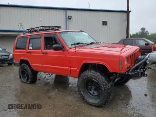 1997 Jeep Cherokee Country with VIN 1J4FJ78SXVL519546, listed as a Copart auction lot 73393874 with 193,127 mi miles and Salvage Title. Bid and sale history available at carsss.com. Image 4.