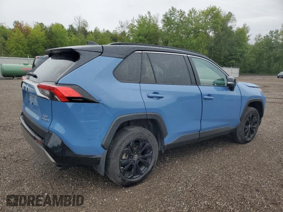 2023 Toyota RAV4 Hybrid XSE with VIN 2T35WRFV1PW159854, listed as a Copart auction lot 65205264 with 44,565 mi miles and Clean title. Bid and sale history available at DreamBid. Image 3.