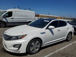 2016 Kia Optima Hybrid EX with VIN KNAGN4AD7G5097975, listed as a Copart auction lot 68545594 with 170,521 mi miles and Clean Title. Bid and sale history available at carsss.com. Image 1.