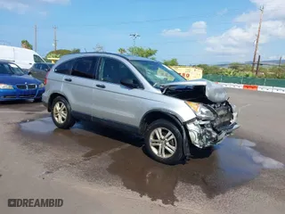 2010 Honda CR-V EX with VIN JHLRE3H55AC010018, listed as a IAAI auction lot 41517738 with 122,490 mi miles. Bid and sale history available at carsss.com. Image 1.