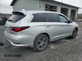 2019 Infiniti QX60 Luxe with VIN 5N1DL0MN1KC535141, listed as a Copart auction lot 52712525 with 95,192 mi miles and Salvage title. Bid and sale history available at DreamBid. Image 3.