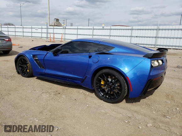 2019 Chevrolet Corvette Z06 2LZ with VIN 1G1YR2D6XK5604656, listed as a Copart auction lot 50536073 with 28,176 mi miles and Salvage Title. Bid and sale history available at carsss.com. Image 2.
