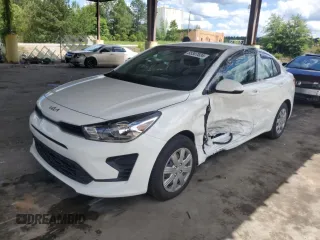 2023 Kia Rio S with VIN 3KPA24AD9PE596461, listed as a Copart auction lot 55307834 with 2,330 mi miles and Salvage Title. Bid and sale history available at carsss.com. Image 1.