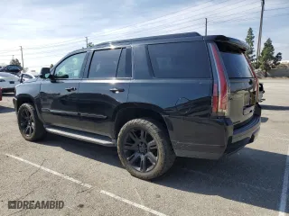 2015 Cadillac Escalade Premium with VIN 1GYS4NKJ4FR550767, listed as a Copart auction lot 45605755 with 121,862 mi miles and Salvage Title. Bid and sale history available at carsss.com. Image 2.