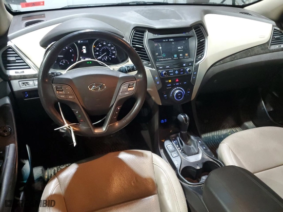 2017 Hyundai Santa Fe Sport 2.4L with VIN 5NMZUDLB6HH035055, listed as a Copart auction lot 45218705 with NaN miles and Salvage Title. Bid and sale history available at carsss.com. Image 8.