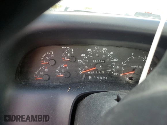 2001 Ford Super Duty F-250 XL with VIN 1FTNX20F51EB77679, listed as a Copart auction lot 73773254 with 90,026 mi miles and Non Repairable. Bid and sale history available at carsss.com. Image 9.