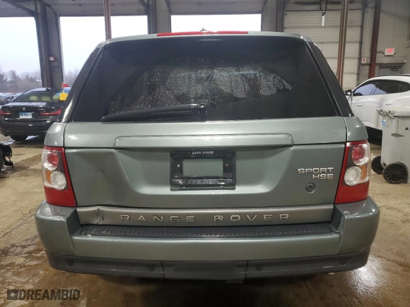 2007 Land Rover Range Rover Sport HSE with VIN SALSK25457A106905, listed as a Copart auction lot 50299665 with 109,612 mi miles and Salvage Title. Bid and sale history available at carsss.com. Image 6.