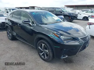 2021 Lexus NX 300h with VIN JTJGJRDZ7M2153622, listed as a IAAI auction lot 42670561 with 83,473 mi miles and . Bid and sale history available at DreamBid. Image 1.
