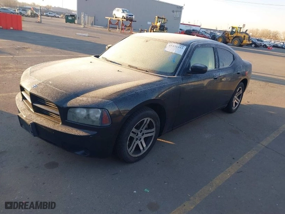 2008 Dodge Charger with VIN 2B3KA43R48H257534, listed as a IAAI auction lot 41431415 with 142,325 mi miles. Bid and sale history available at carsss.com. Image 2.