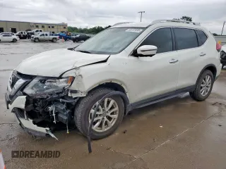 2017 Nissan Rogue SV with VIN KNMAT2MT0HP507950, listed as a Copart auction lot 60722695 with 71,126 mi miles and Salvage title. Bid and sale history available at DreamBid. Image 1.