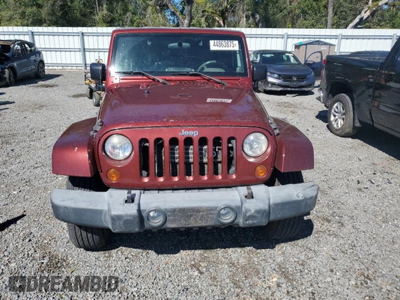 2007 Jeep Wrangler Sahara z VIN 1J8FA54187L131573, wystawiony jako Copart lot #44863875 z przebiegiem 205 221 mil mil oraz Szkoda całkowita • Salvage title. Historia ofert i sprzedaży dostępna na DreamBid. Obrazek 5.