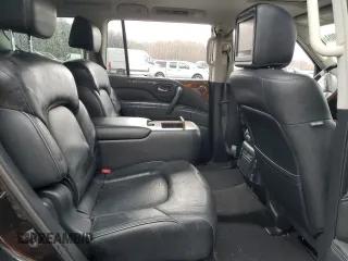 2018 Infiniti QX80 with VIN JN8AZ2NE0J9190068, listed as a Copart auction lot 81597904 with Not provided miles and Salvage title. Bid and sale history available at DreamBid. Image 11.