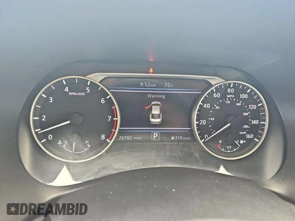 2024 Nissan Sentra SV with VIN 3N1AB8CV7RY294068, listed as a IAAI auction lot 42852813 with 26,702 mi miles and . Bid and sale history available at DreamBid. Image 12.