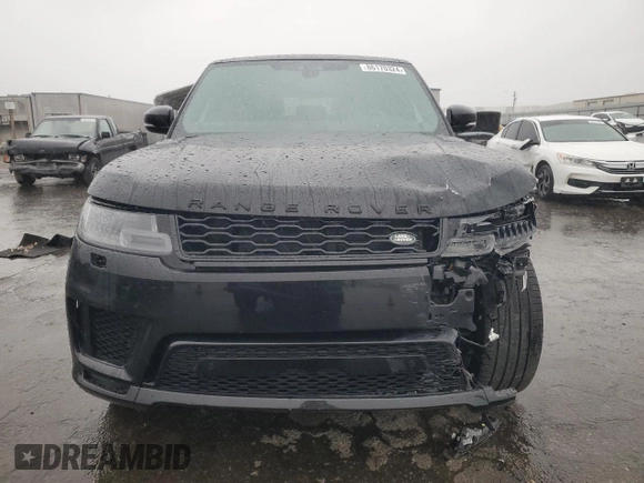 2022 Land Rover Range Rover Sport HST with VIN SALWS2RU4NA228390, listed as a Copart auction lot 86170324 with 32,028 mi miles and Salvage Title. Bid and sale history available at carsss.com. Image 5.