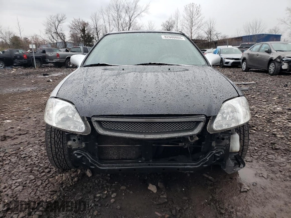 1999 Honda Civic EX with VIN 1HGEJ8140XL066559, listed as a Copart auction lot 82600804 with 323,648 mi miles and Salvage Title. Bid and sale history available at carsss.com. Image 5.