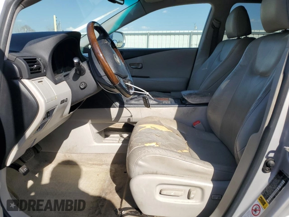2010 Lexus RX 350 with VIN 2T2BK1BA8AC057693, listed as a Copart auction lot 48879695 with 195,224 mi miles and Salvage Title. Bid and sale history available at carsss.com. Image 7.