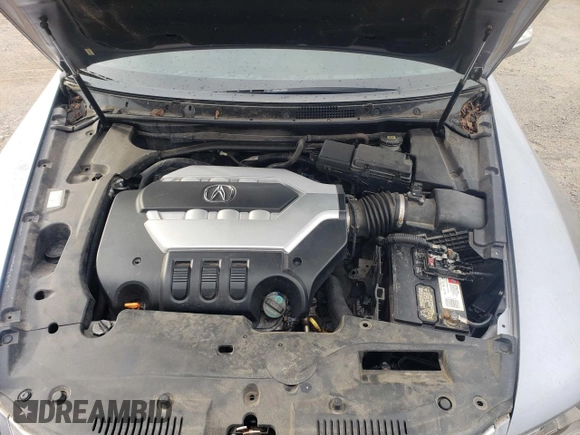 2011 Acura RL Technology with VIN JH4KB2F61BC000552, listed as a Copart auction lot 76321544 with 156,487 mi miles and Salvage Title. Bid and sale history available at DreamBid. Image 7.