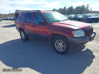 2003 Jeep Grand Cherokee Laredo with VIN 1J4GW48S33C556441, listed as a IAAI auction lot 42026804 with 189,143 mi miles. Bid and sale history available at carsss.com. Image 1.