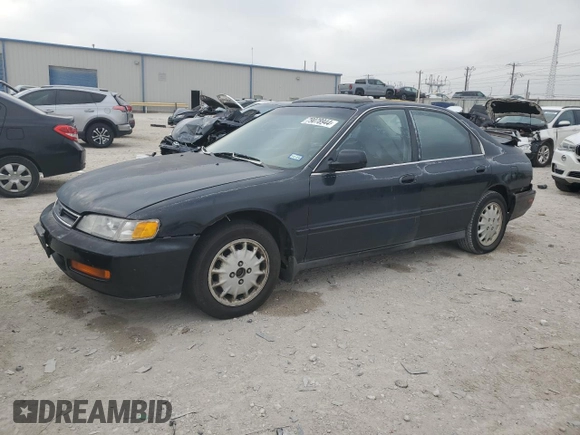 1997 Honda Accord EX with VIN 1HGCD5666VA021674, listed as a Copart auction lot 79078944 with 214,766 mi miles and Salvage Title. Bid and sale history available at carsss.com. Image 1.