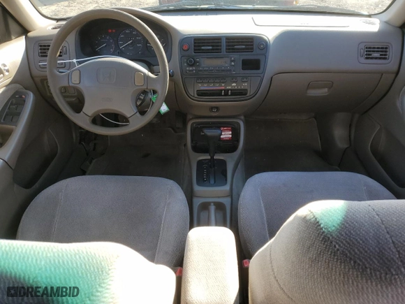 1998 Honda Civic EX with VIN 1HGEJ8642WL018276, listed as a Copart auction lot 82837324 with 217,713 mi miles and Salvage Title. Bid and sale history available at carsss.com. Image 8.