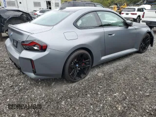 2024 BMW M2 with VIN 3MF13DM05R8E66472, listed as a Copart auction lot 72720884 with 102 mi miles and Salvage Title. Bid and sale history available at carsss.com. Image 3.